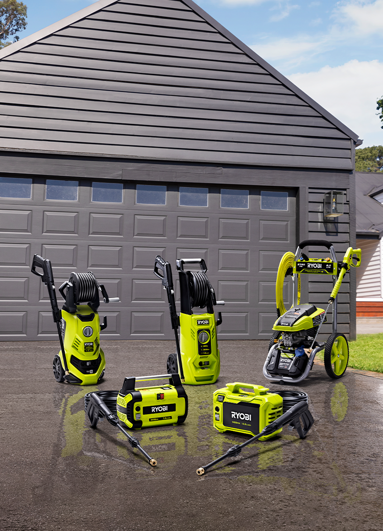 RYOBI Pressure Washer range