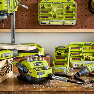 RYOBI's range of rotary and crafting tools